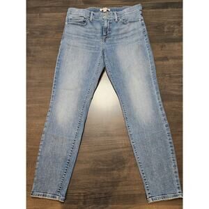 Lucky Brand Jeans Women's 14/32R Blue Mid Rise Ava Skinny Ankle Denim Stretch